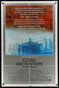 9d126 CLOSE ENCOUNTERS OF THE THIRD KIND S.E. 1sh '80 Steven Spielberg's classic with new scenes!