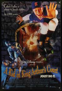 9d486 KID IN KING ARTHUR'S COURT DS 1sh '95 Walt Disney, Thomas Ian Nicholas is in medieval times!