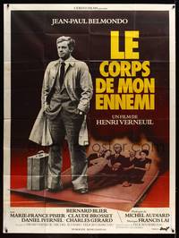 9e167 BODY OF MY ENEMY French 1p '76 Jean-Paul Belmondo, Henri Verneuil's Le corps de mon ennemi