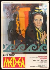 9e514 MEDEA Italian 1p '69 Pier Paolo Pasolini, art of pretty Maria Callas, written by Euripides!