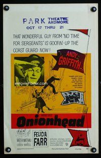 9e085 ONIONHEAD WC '58 Andy Griffith goofing up in the United States Coast Guard!