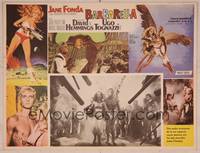 9f623 BARBARELLA Mexican LC R70s barely-dressed Jane Fonda & John Philip Law, Vadim directed!