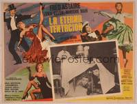 9f625 BELLE OF NEW YORK Mexican LC '52 great border art of Fred Astaire & sexy Vera-Ellen!