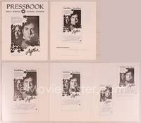 9f046 AGATHA pressbook '79 cool puzzle art of Dustin Hoffman & Vanessa Redgrave as Christie!