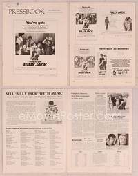 9f079 BILLY JACK pressbook '71 Tom Laughlin, Delores Taylor, most unusual boxoffice success ever!