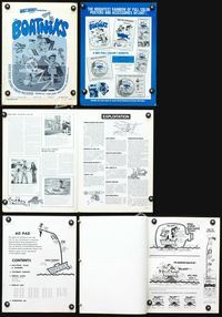 9f090 BOATNIKS pressbook '70 Walt Disney, Phil Silvers, Stefanie Powers & Robert Morse!