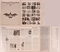 9f492 THREE DAYS OF THE CONDOR pressbook '75 secret agent Robert Redford & Faye Dunaway!