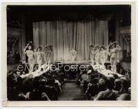 9g091 DANCING LADY 8x10 still '33 great image of barely-dressed Joan Crawford w/showgirls on stage!