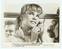 9g152 GIDGET GOES TO ROME 8x10 still '63 close up of pretty young Cindy Carol on telephone!