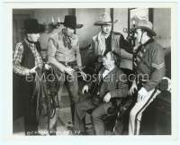 9g263 LONE STAR VIGILANTES deluxe 8x10 still '42 Wild Bill Elliott & Tex Ritter save man!