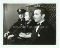 9g269 LOVE BEFORE BREAKFAST 8x10.25 still '36 Carole Lombard with Preston Foster & policeman!