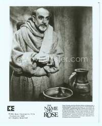 9g323 NAME OF THE ROSE video 8x10 still '86 Der Name der Rose, Sean Connery as monk detective!