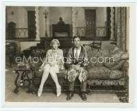 9g345 PATSY 8x10 still '28 great image of flapper girl Marion Davies on couch by Lawrence Gray!