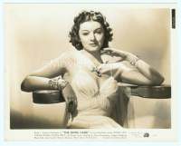9g365 RAINS CAME 8x10 still '39 sexiest seated portrait of Myrna Loy in skimpy gown & many jewels!