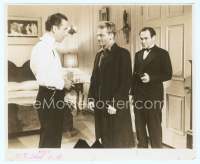 9g376 ROARING TWENTIES 8x9.75 still '39 classic image of Humphrey Bogart betraying James Cagney!