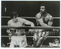 9g380 ROCKY 8x10 still '77 boxers Sylvester Stallone & Carl Weathers slugging it out in the ring!