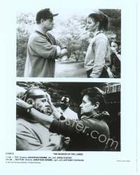 9g400 SILENCE OF THE LAMBS candid 8x10 still '90 split image of Demme directing Foster & Hopkins!