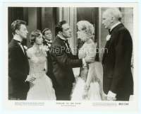 9g403 SINGIN' IN THE RAIN 8x10 still R62 top cast members in confrontation climax at movie's end!