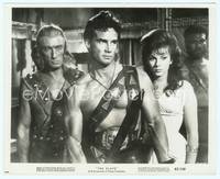 9g404 SLAVE 8x10 still '63 c/u of Steve Reeves as the son of Spartacus & sexy Gianna Maria Canale!