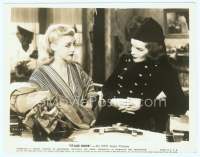 9g421 STAGE DOOR 8x10.25 still '37 great close up of Katharine Hepburn staring at Ginger Rogers!