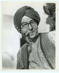 9g444 THOUSAND & ONE NIGHTS 8x10 still '45 Phil Silvers wearing turban & glasses w/pipe in mouth!