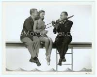 9g445 THRILL OF A ROMANCE 8x10.25 still '45 Tommy Dorsey plays for Van Johnson & Esther Williams!