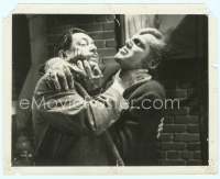 9g469 WEREWOLF OF LONDON 8x10 still '35 close image of Henry Hull fighting with Warner Oland!