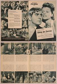 9h125 BLOOD & SAND German program '50 many different images of Tyrone Power & sexy Rita Hayworth!