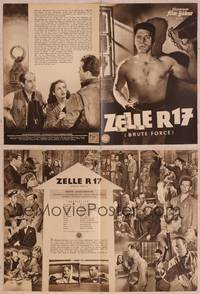 9h128 BRUTE FORCE German program '50 different images of Burt Lancaster & sexy Yvonne DeCarlo!