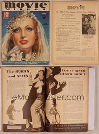 9h006 MOVIE MIRROR magazine June 1934, wonderful art of bride Joan Crawford by Alice Mozert!