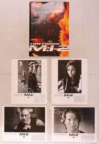9h195 MISSION IMPOSSIBLE 2 presskit '00 Tom Cruise, sequel directed by John Woo!