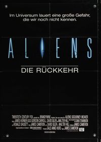 9j123 ALIENS German '86 James Cameron, there are some places in the universe you don't go alone!