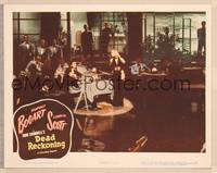 9k211 DEAD RECKONING LC R55 sexy Lizabeth Scott sings at Humphrey Bogart's table in nightclub!