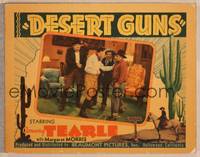9k213 DESERT GUNS LC '36 Conway Tearle close up with three bad guys!