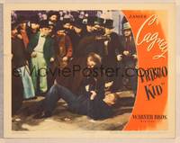 9k249 FRISCO KID LC R44 man with hook hand has James Cagney pinned to the ground!