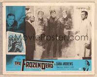 9k252 FROZEN DEAD LC #5 '66 Dana Andrews standing by frozen dead guys in ice!