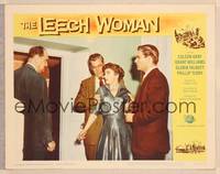 9k318 LEECH WOMAN LC #3 '60 man watches pretty Gloria Talbott being held by two men!