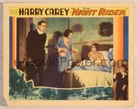 9k352 NIGHT RIDER LC '32 cowboy Harry Carey walks in on two barely-dressed women in bed!