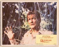 9k361 OCTOPUSSY LC #8 '83 Roger Moore as James Bond caught in spider web with huge spiders!
