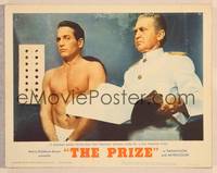 9k384 PRIZE LC #2 '63 shocked Swedish waiter with Paul Newman wearing only a towel!