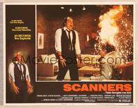 9k417 SCANNERS LC #1 '81 Cronenberg, classic image of man's head exploding through mind control!