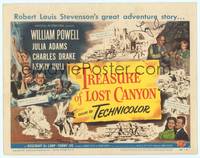 9k129 TREASURE OF LOST CANYON signed TC '52 by Tommy Ivo, Robert Louis Stevenson adventure!