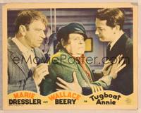 9k481 TUGBOAT ANNIE LC '33 close up of Wallace Beery, Marie Dressler & young Robert Young!