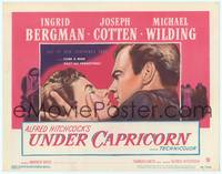 9k132 UNDER CAPRICORN TC '49 romantic image of Ingrid Bergman & Joseph Cotten, Alfred Hitchcock!