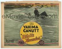 9k141 WHITE THUNDER TC '25 Yakima Canutt is a coward by day and the White Rider by night!