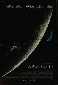 9m069 APOLLO 13 advance 1sh '95 directed by Ron Howard, Tom Hanks, Kevin Bacon & Bill Paxton!