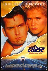 9m138 CHASE 1sh '94 Charlie Sheen & Kristy Swanson race for the border!