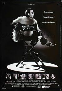 9m187 ED WOOD DS 1sh '94 Tim Burton, Johnny Depp as the worst director ever, mostly true!