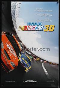 9m424 NASCAR 3D DS teaser 1sh '04 IMAX NASCAR, 12,000 watts of sound, 750 horsepower!