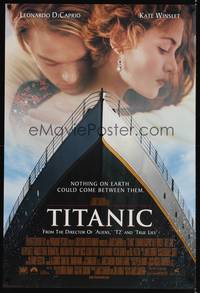 9m555 TITANIC style A int'l DS revised 1sh '97 Leonardo DiCaprio, Kate Winslet, by James Cameron!
